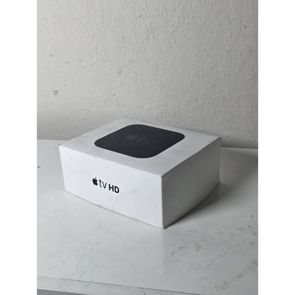 Apple TV Media Streamer Box, Black, with Remote Model A1625